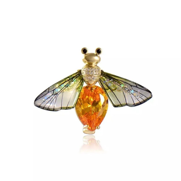 VQ Bee Brooch - Picture 3 of 6